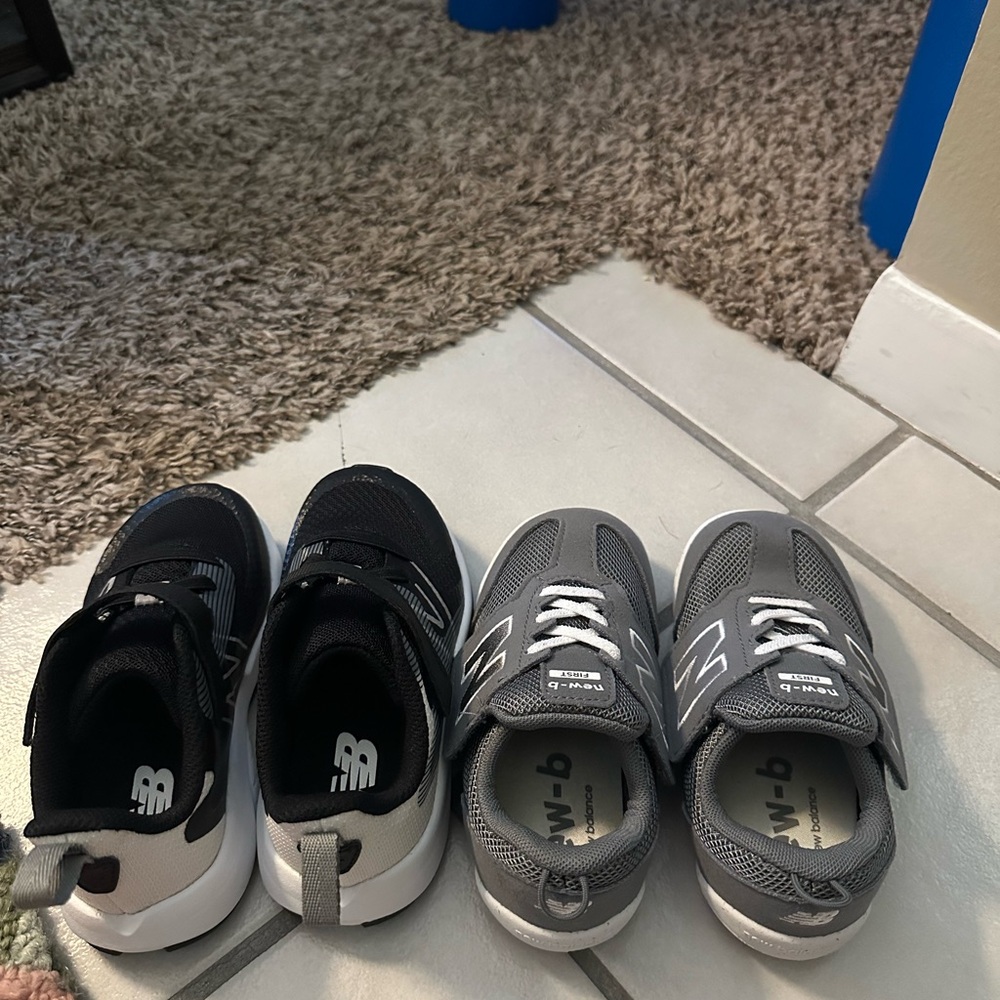 New Balance Gray Athletic Sneakers